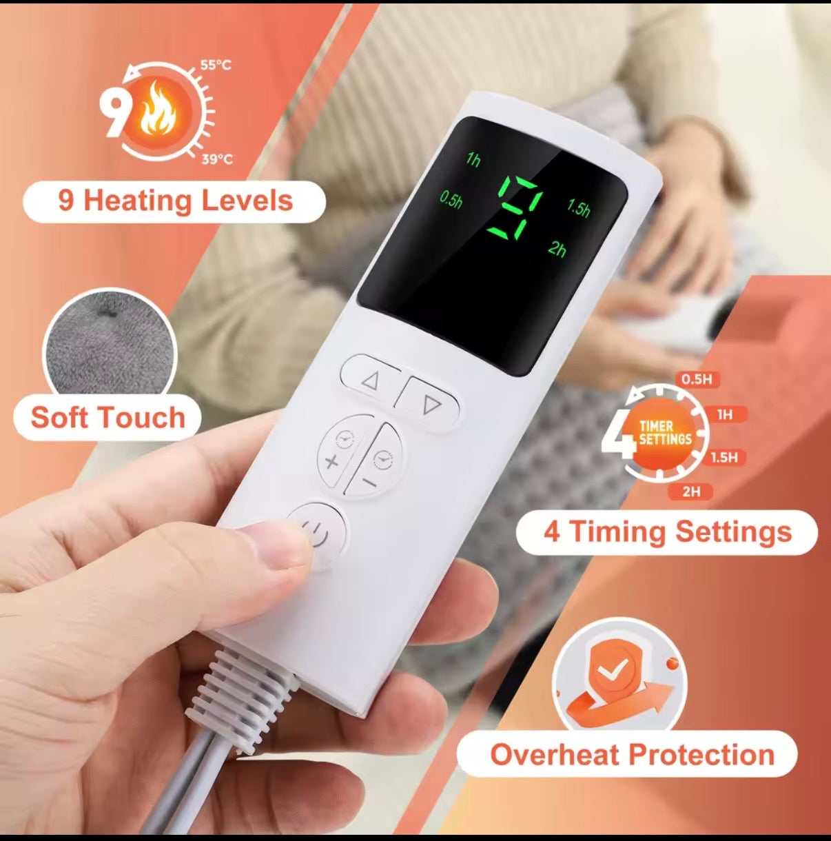 ClimaGo Heat — Ceinture Chauffante Portable