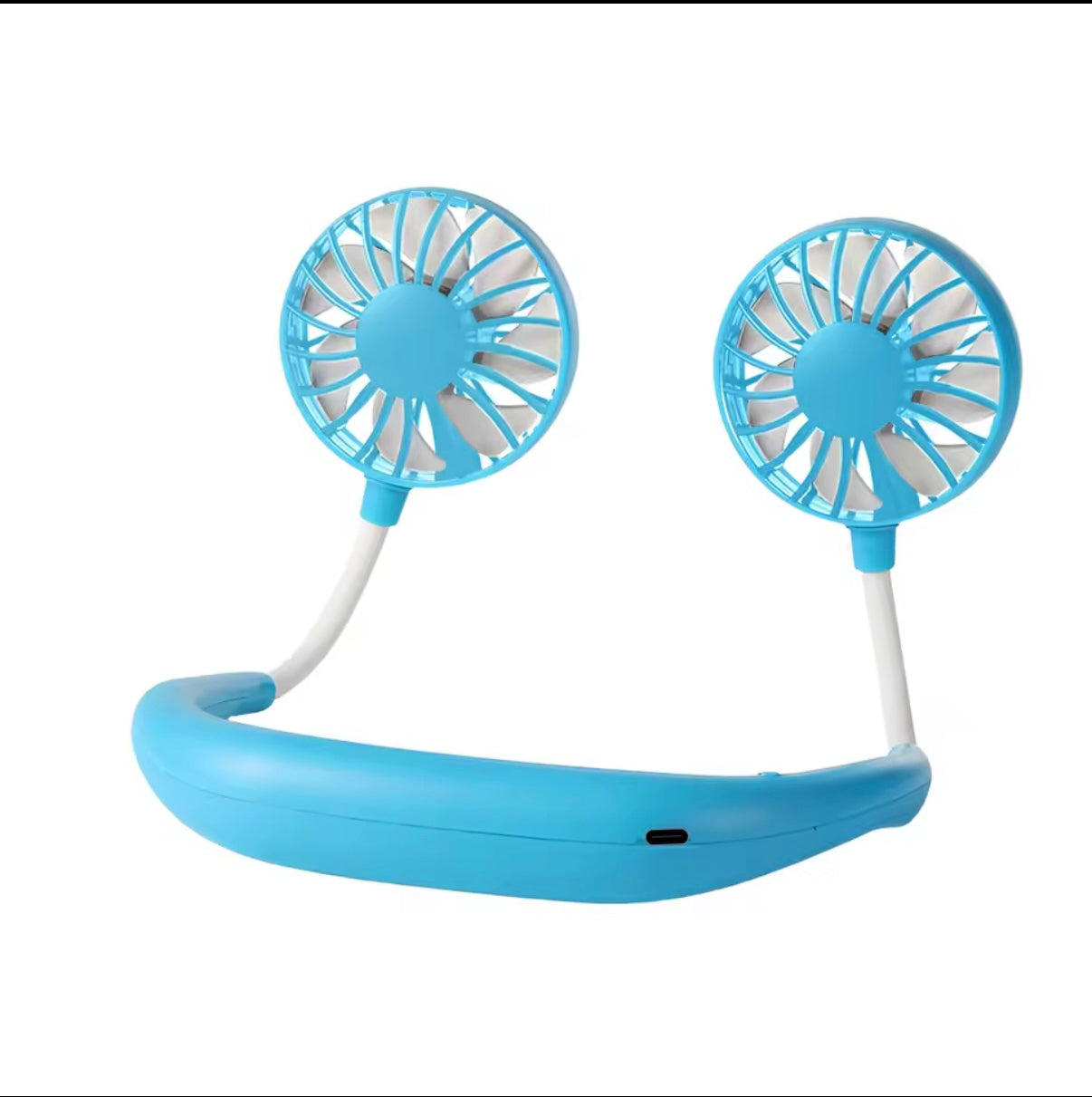 Ventilateur de Cou Sans Pales – Fraîcheur 360°