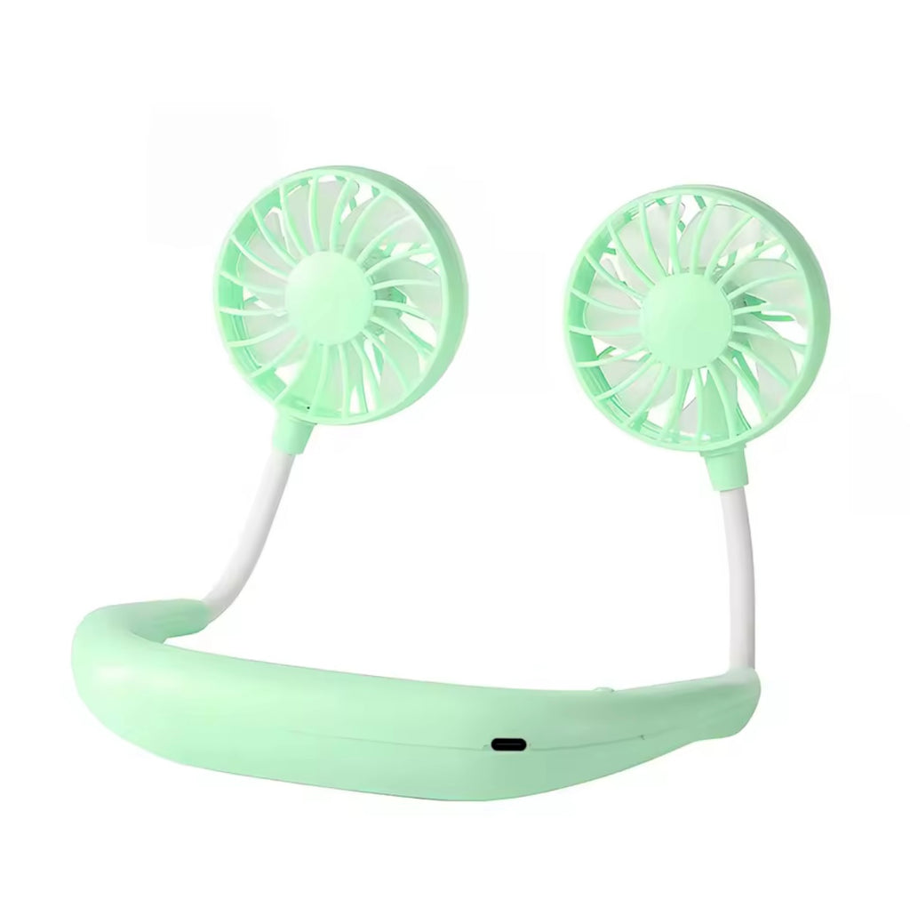 Ventilateur de Cou Sans Pales – Fraîcheur 360°