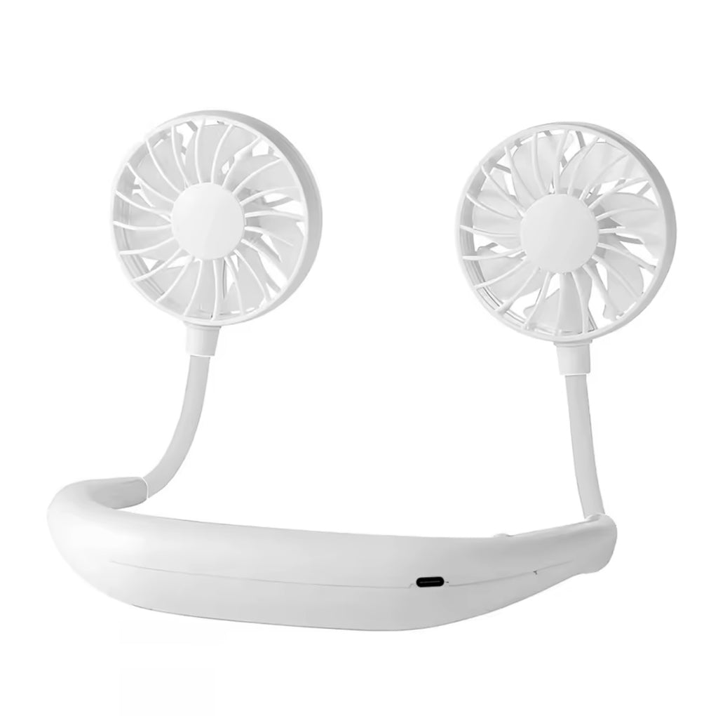 Ventilateur de Cou Sans Pales – Fraîcheur 360°